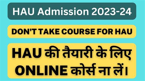 ccs hau entrance exam 2023|CCSHAU Hisar Cutoff 2023 (Released) : Check Exam wise.
